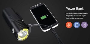 Far LED Gaciron cu USB, V9C 400 lumeni, acumulator 2500 mAh, protectie IPX3