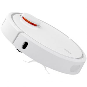 Aspirator inteligent Xiaomi Mi Robot Vacuum, 50 W, Clasa A+++, 5200 mAh, 14.4 V, App, Smart Vision Mapping, Alb, SKV4022GL